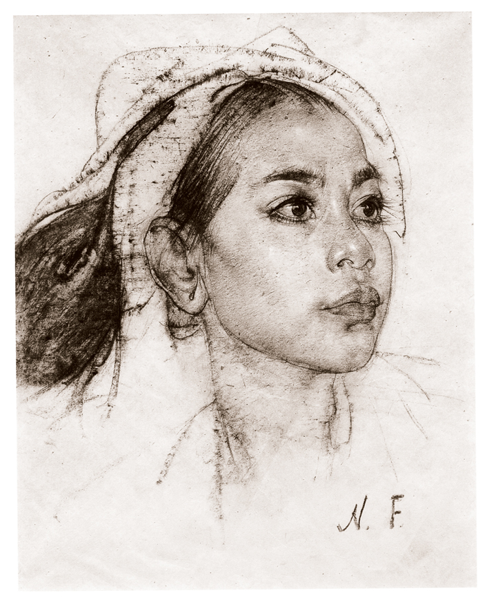  Nicolai Ivanovich Fechin —— 巴厘岛女孩